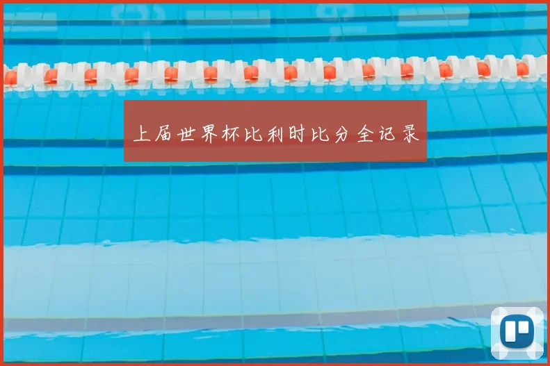 上届世界杯比利时比分全记录
